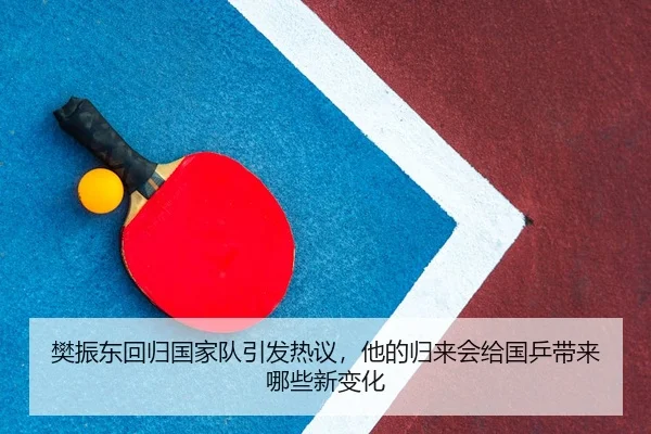 樊振东回归国家队引发热议，他的归来会给国乒带来哪些新变化